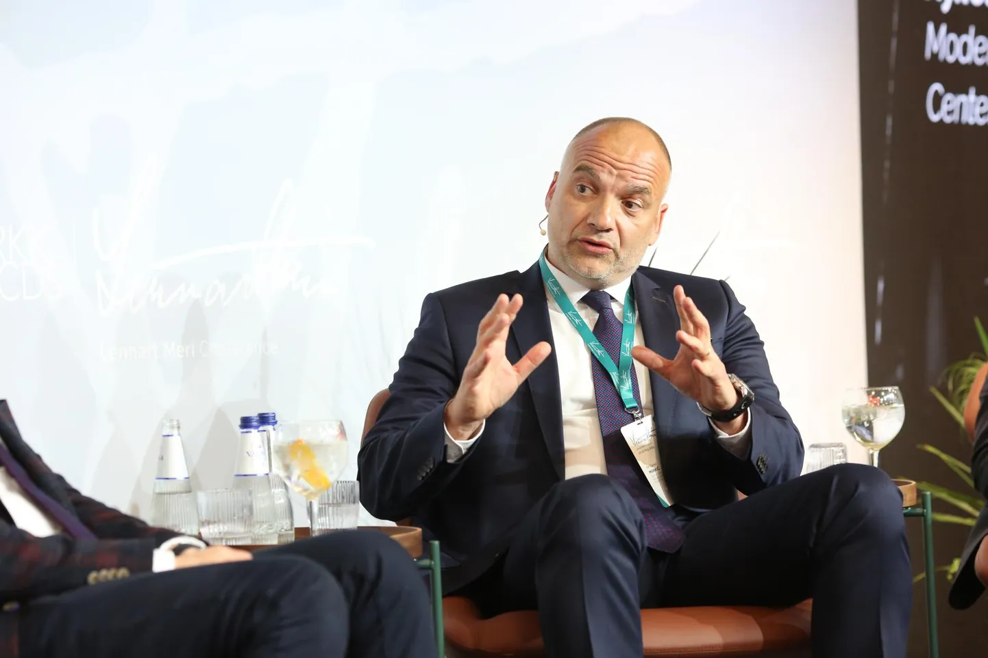 EU INTCENi direktor Daniel Markić Tallinnas Lennart Meri konverentsil.