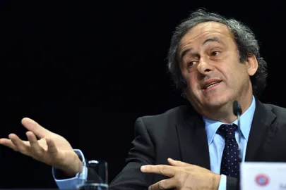 UEFA president Michel Platini.